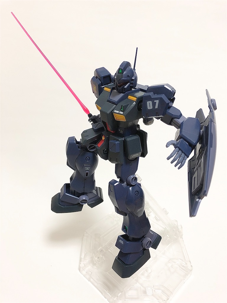 ガンプラ MG ジムクゥエル 完成・おまけ編 - つくりびとな日々を