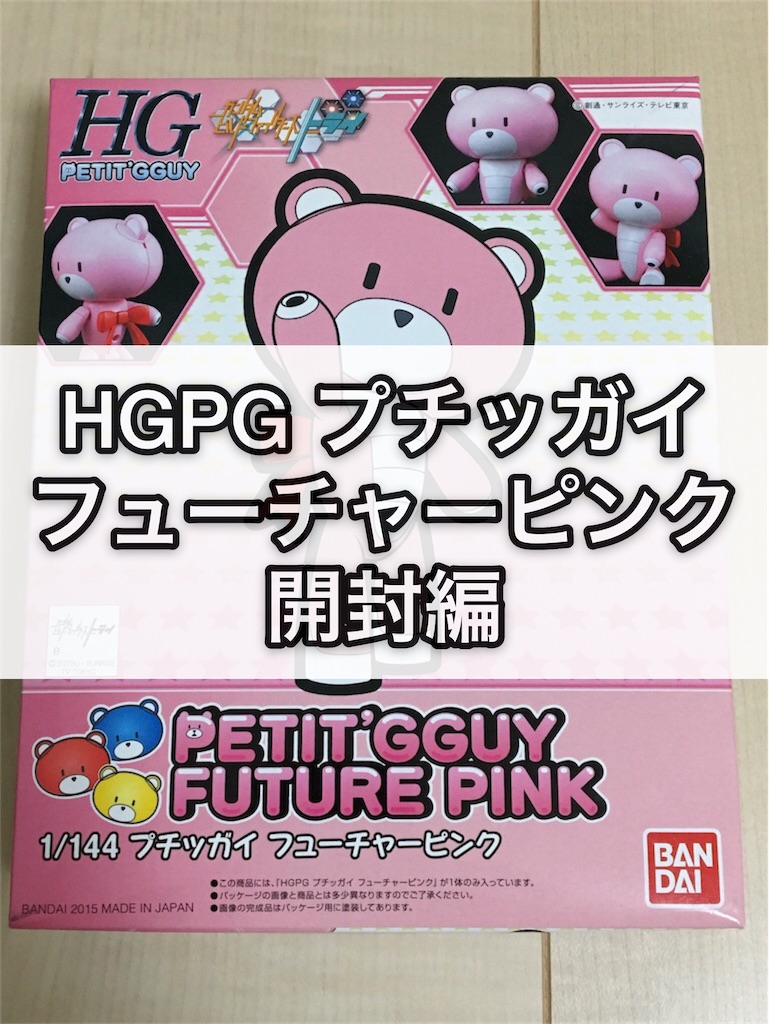 ガンプラ Hgpg プチッガイ フューチャーピンク 開封編 つくりびとな日々を