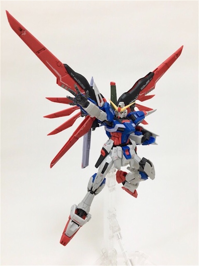 ガンプラ RG デスティニーガンダム 完成 - つくりびとな日々を