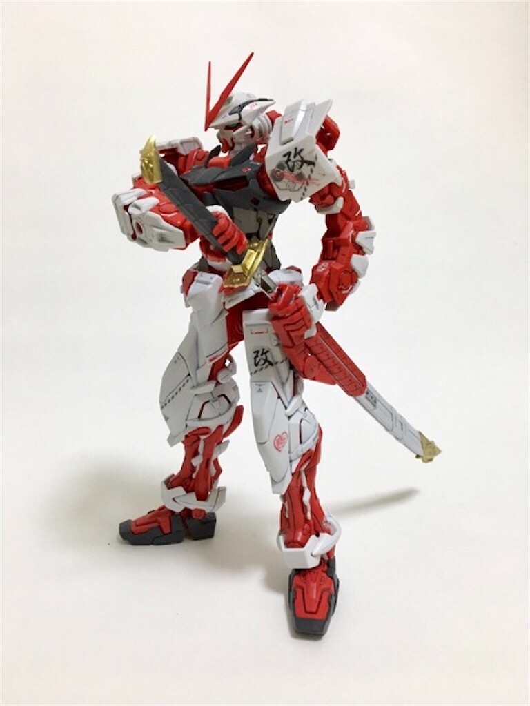 熊*亭様 【送料込】ガンプラ　MGアストレイレッドフレーム改 MG ガンダムアストレイ レッドフレーム改 1/100スケール