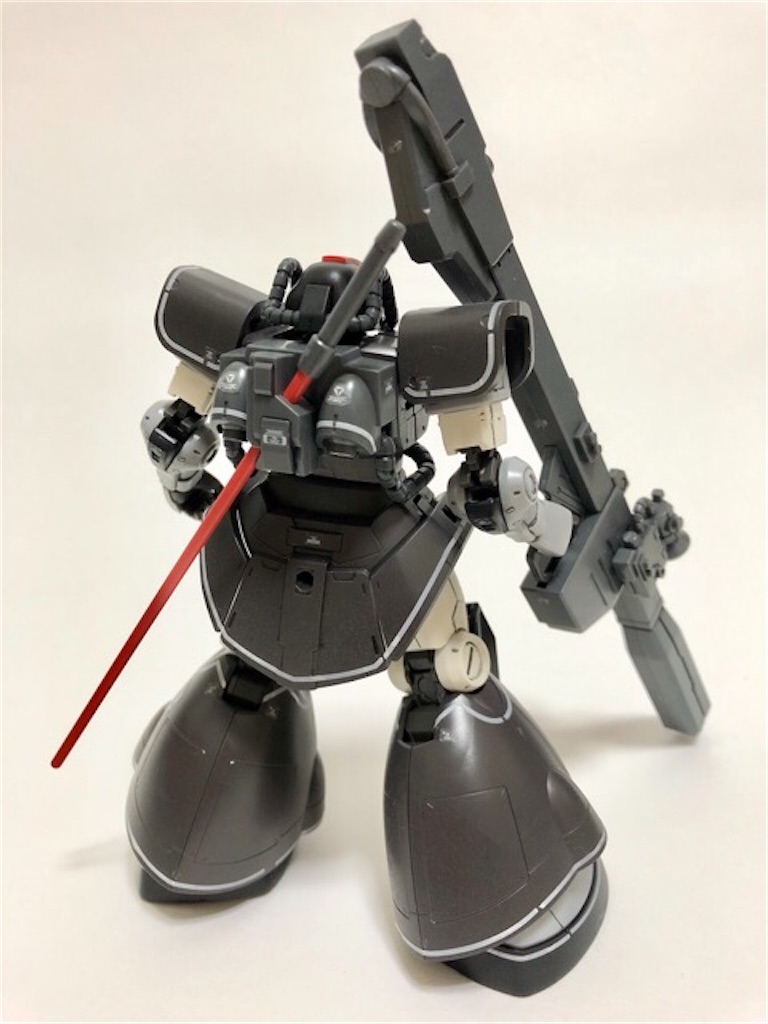 ガンプラ HG ドム試作実験機 完成編 - つくりびとな日々を