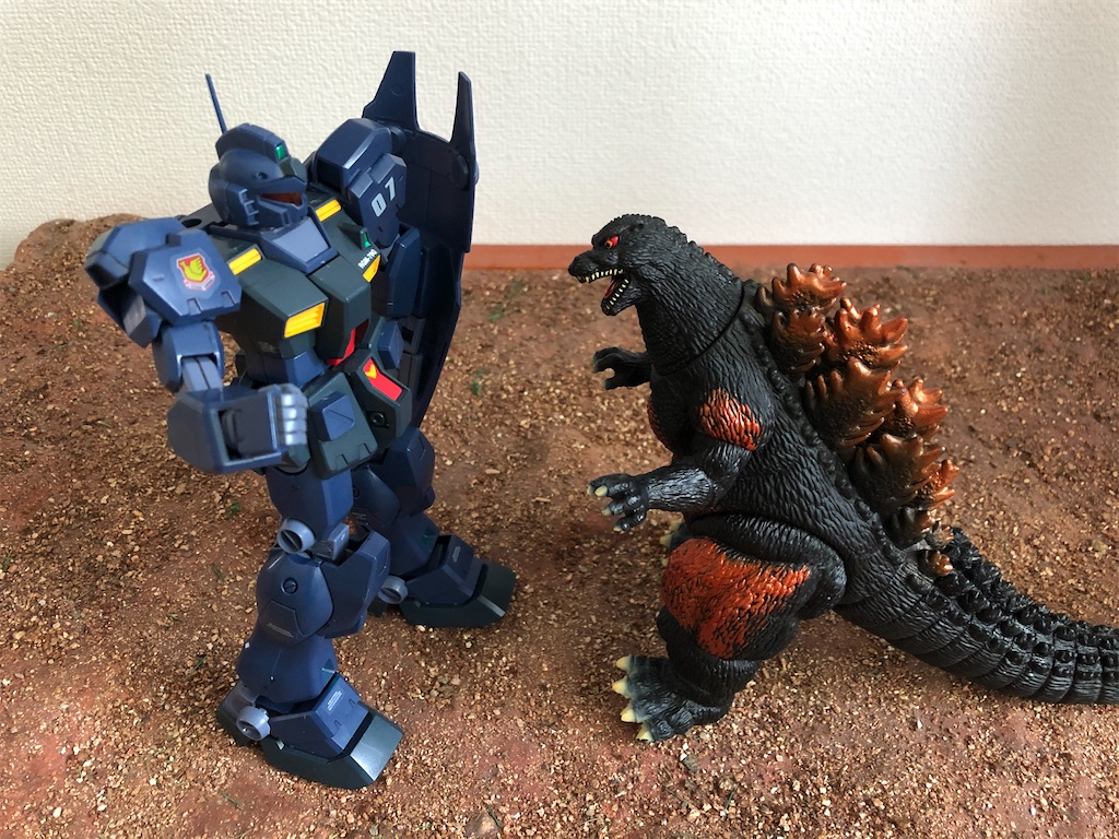 ガンプラ MG ジムクゥエル 完成・おまけ編 - つくりびとな日々を