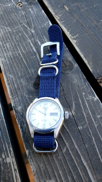 昨日の時計(何かのセイコー5) - snkd97's blog(G/N design) セイコー5