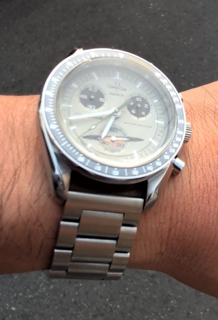 今日の時計（ムーンスウォッチ サターン カスタム） - snkd97's blog(G