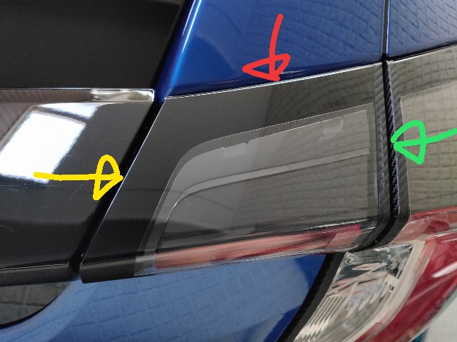 Fk7 テールランプにコーキング すぬっぺの気まぐれ日記 Fk7 テールランプにコーキング すぬっぺの気まぐれ日記