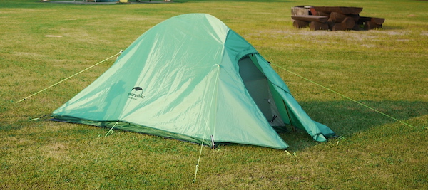 Naturehike Cloud Up 2レビュー｜北海道で7年54泊の使用感 - 輪行