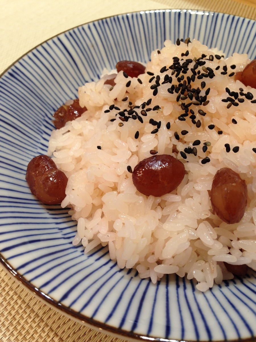 北海道の家庭料理 炊飯器で簡単に作るピンク色の 甘納豆のお赤飯 のレシピ 北海道のだいどころ