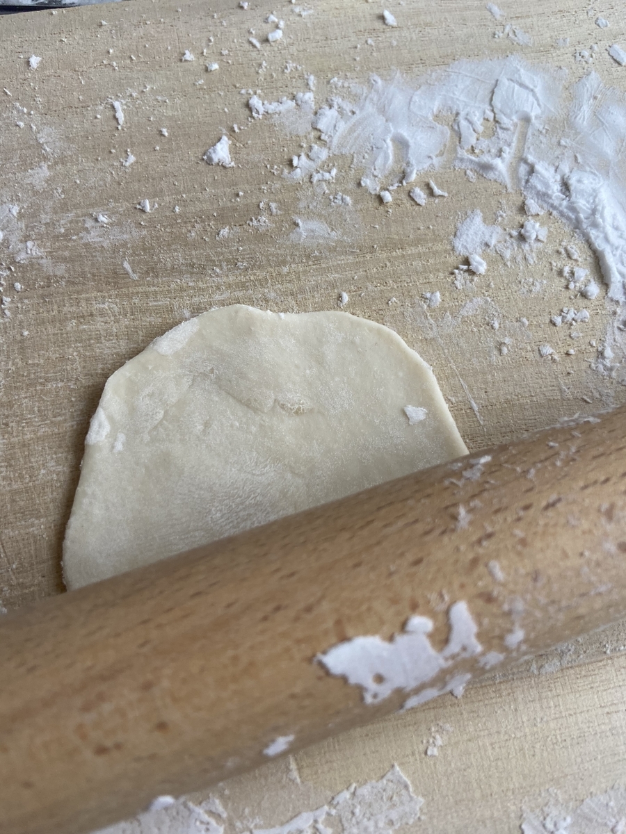 手作り 餃子の皮 鶏がらスープ おうち時間