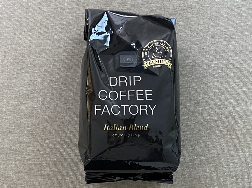 DRIP COFFEE FACTORY イタリアンブレンド 500g 8袋 ドリップコーヒーファクトリーのコーヒー豆で淹れる、今年初のアイス