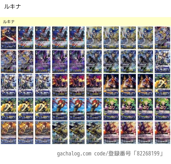 サイファデッキ紹介③ 覚醒キャラ主人公 クロム、クロム(魔女)、ルキナ