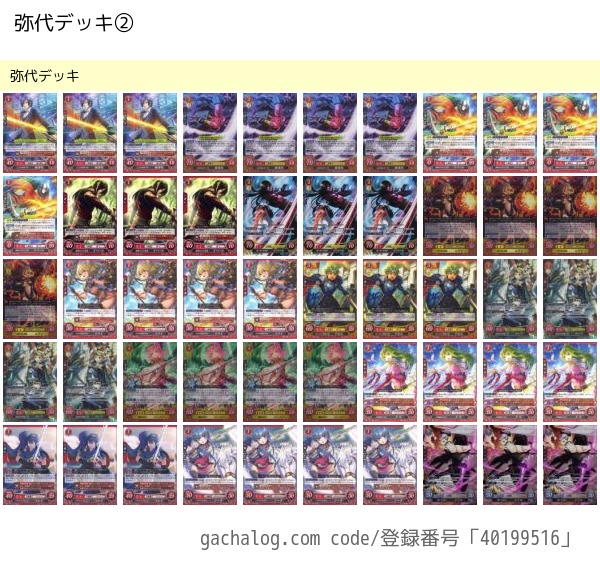 サイファデッキ紹介⑤ 幻影異聞録#FE主人公(後編) 赤城斗馬、黒