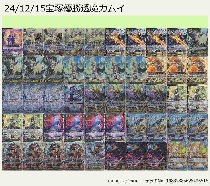 宝塚サイファの会2024年優勝デッキレシピ一覧 - snowman_blogの 宝塚サイファの会2024年優勝デッキレシピ一覧 - snowman_blogの