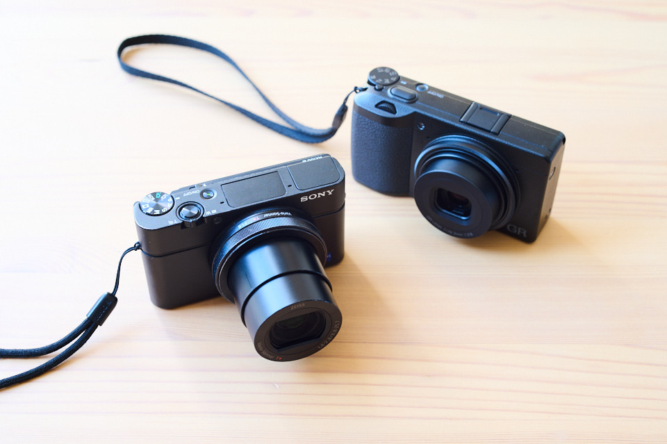 RICOH GR III（GR3）とSONY RX100Ⅲ（DSC-RX100M3）を同じ場所