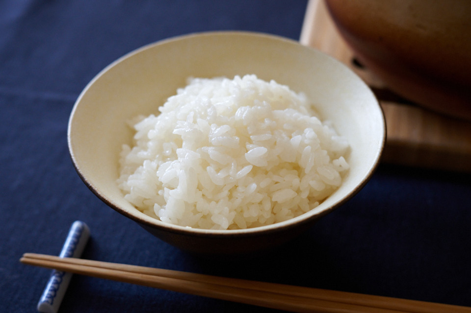 飯炊釜で2合分のごはんの炊き方。