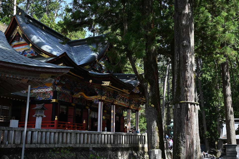 三峯神社の拝殿。
