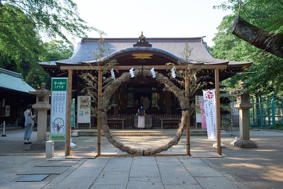 渋谷氷川神社。
