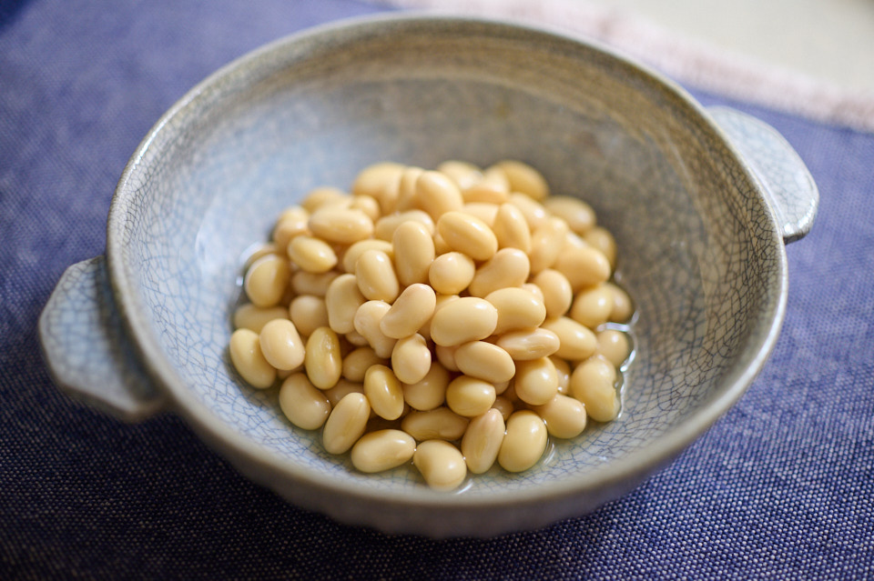大豆のゆで方。