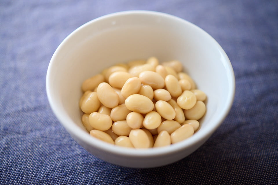 大豆のゆで方。