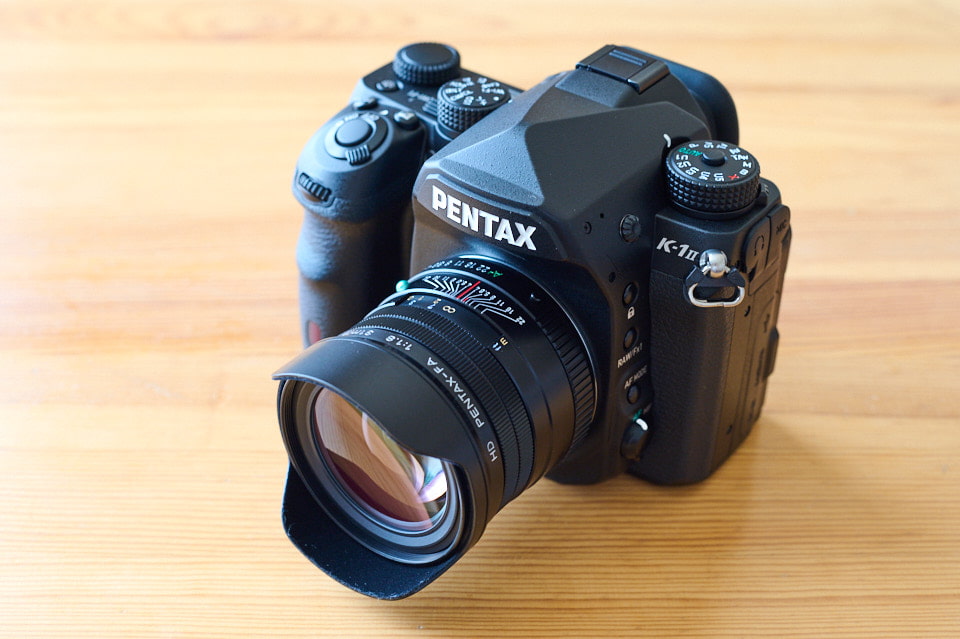 HD PENTAX-FA 31mmF1.8 Limitedを装着したPENTAX K-1 MarkⅡの画像。