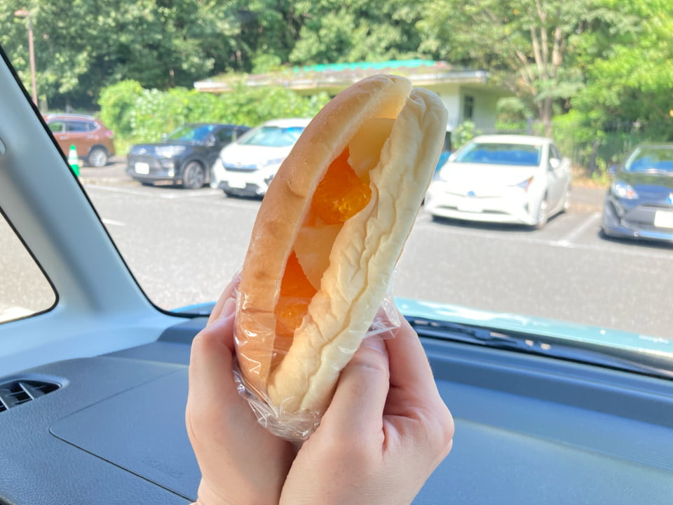 ベーカリー コパン（BAKERY COPAN）のコッペパン。