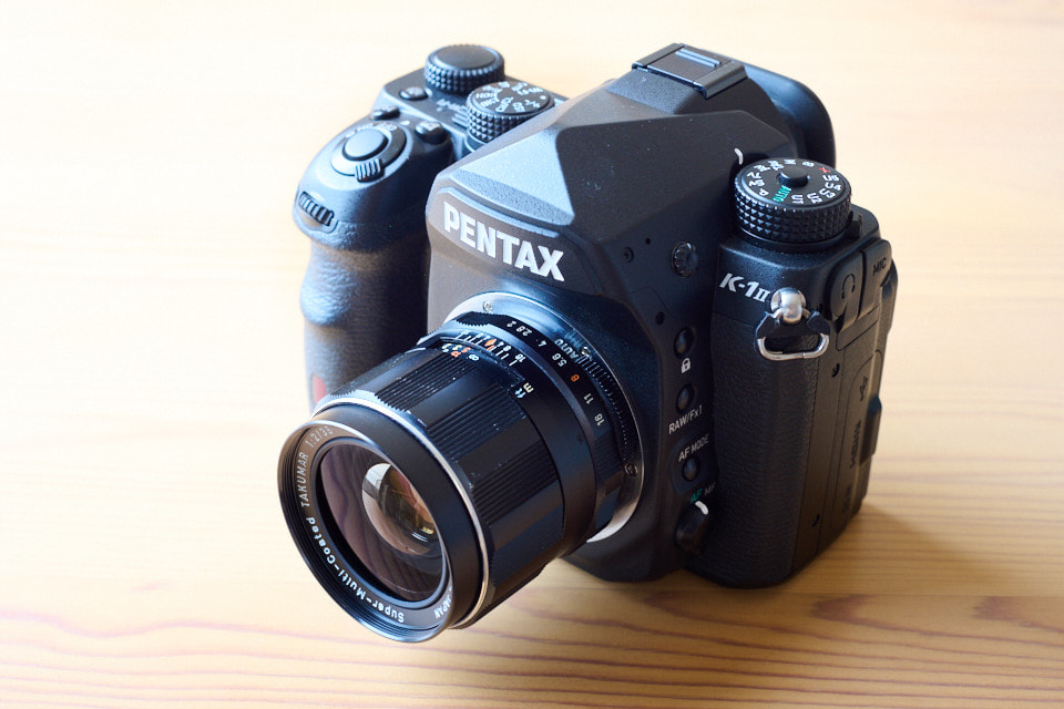 PENTAX K-1 MarkⅡ と smc TAKUMAR 35mm F2