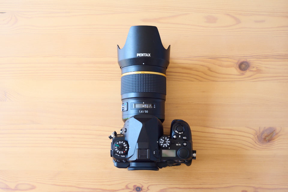 HD PENTAX-D FA★50mmF1.4 SDM AWをつけたPENTAX K-1 MarkⅡ