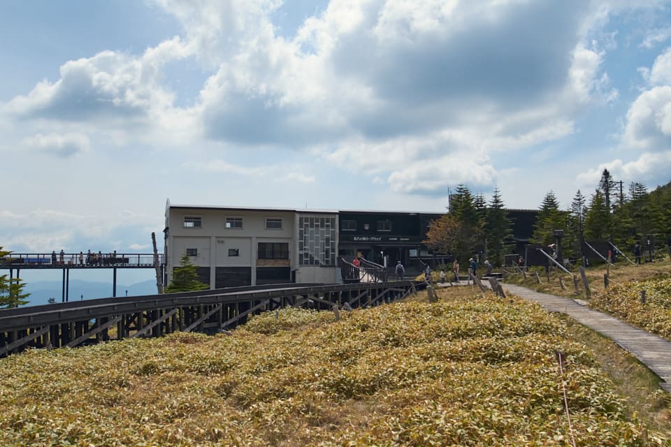 北横岳ロープウェイの山頂駅。