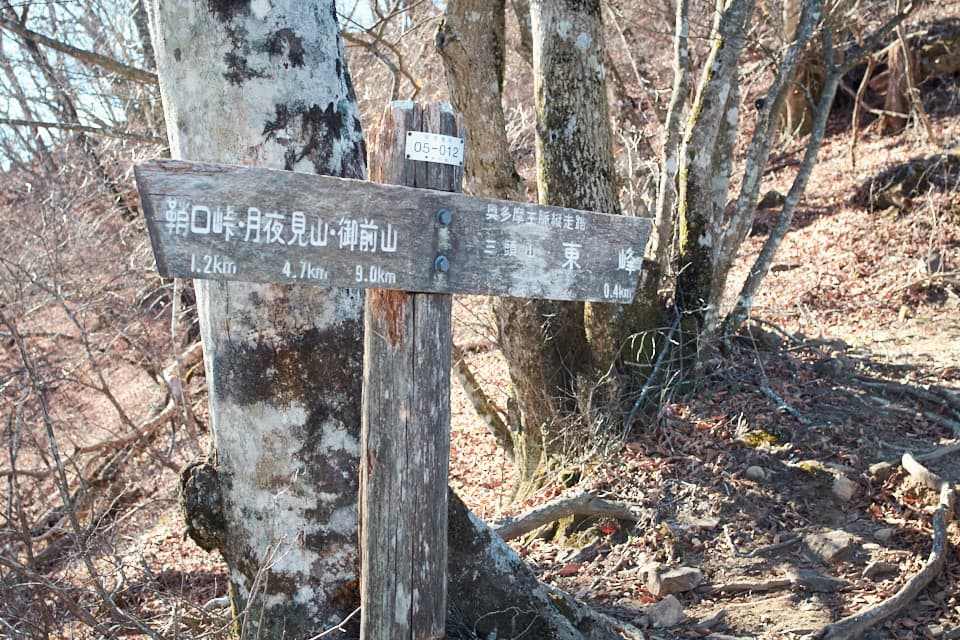 奥多摩主脈縦走路