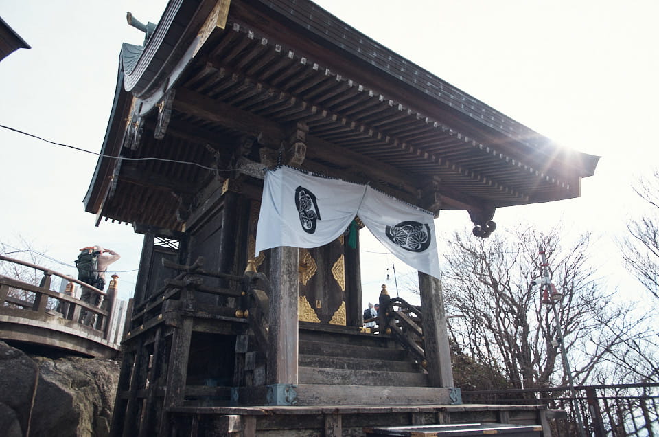 女体山御本殿。