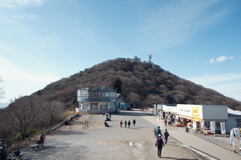 筑波山の御幸ヶ原。