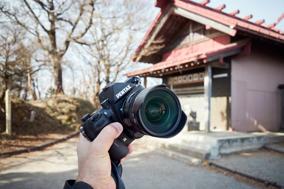 HD PENTAX-D FA 21mmF2.4ED Limited DC WRを装着したPENTAX K-3 MarkⅢ。