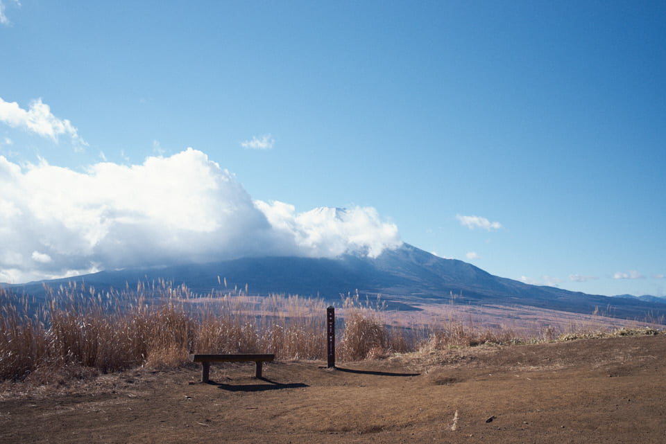 大平山山頂からの眺め。