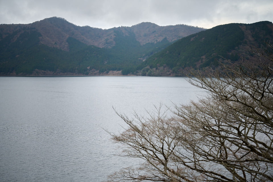 芦ノ湖湖畔