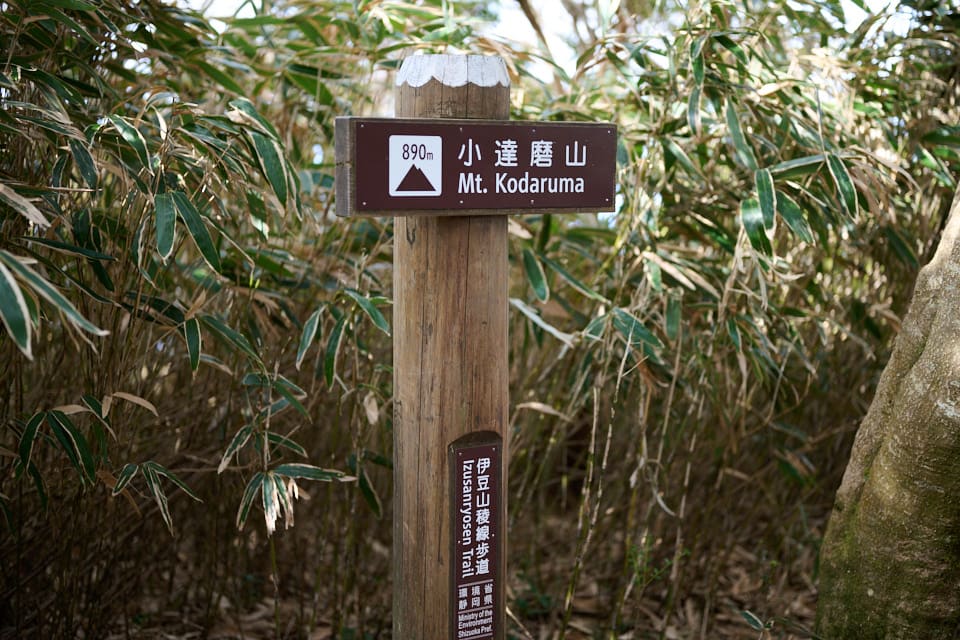 小達磨山,山頂