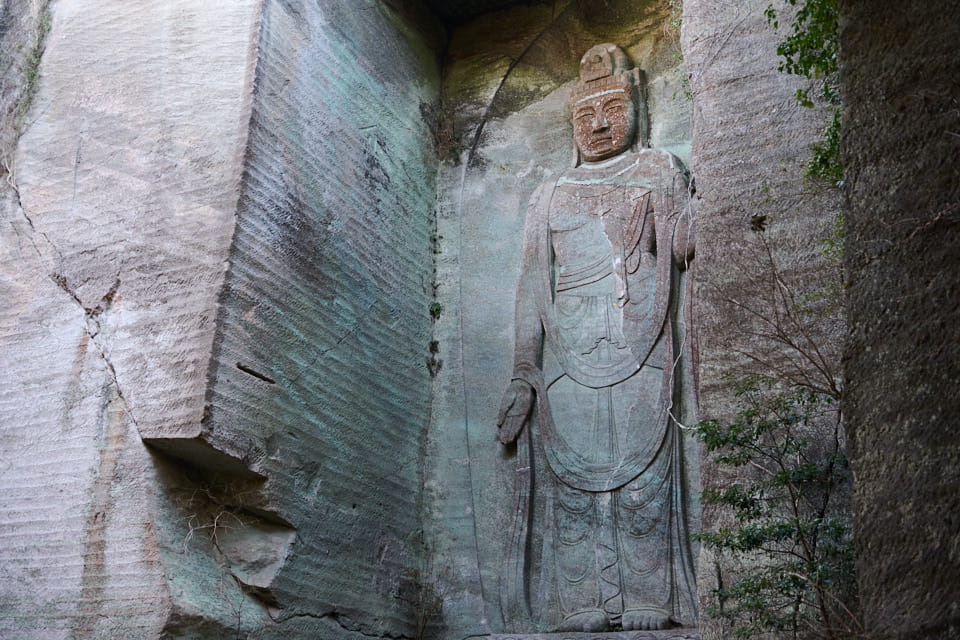 日本寺の百尺観音