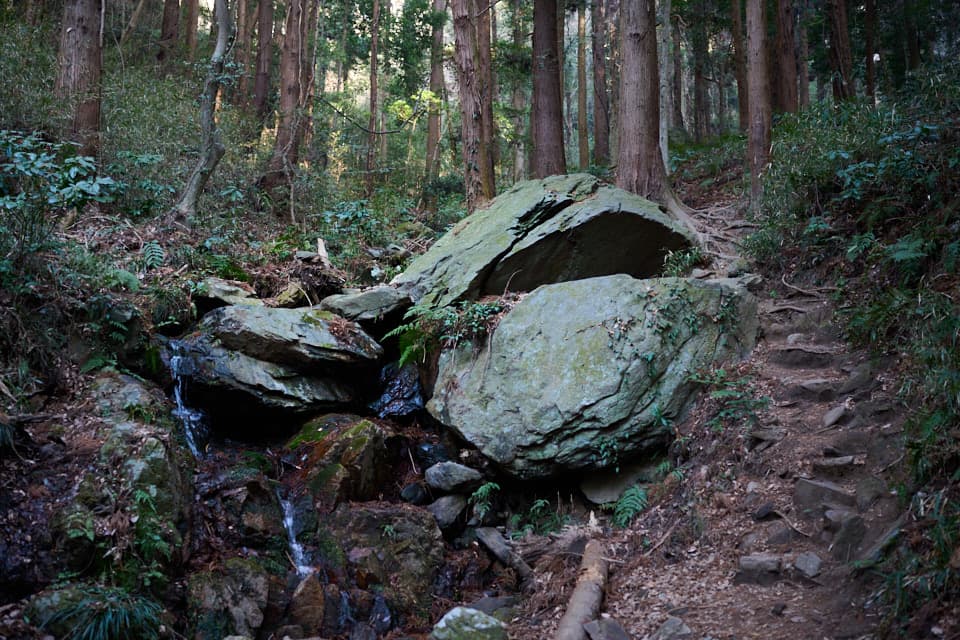 宝篋山の奇岩