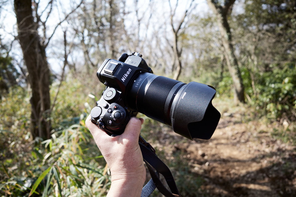 宝篋山の登山で使ったNikon Z5ⅡとNIKKOR Z 35mm f/1.8 S