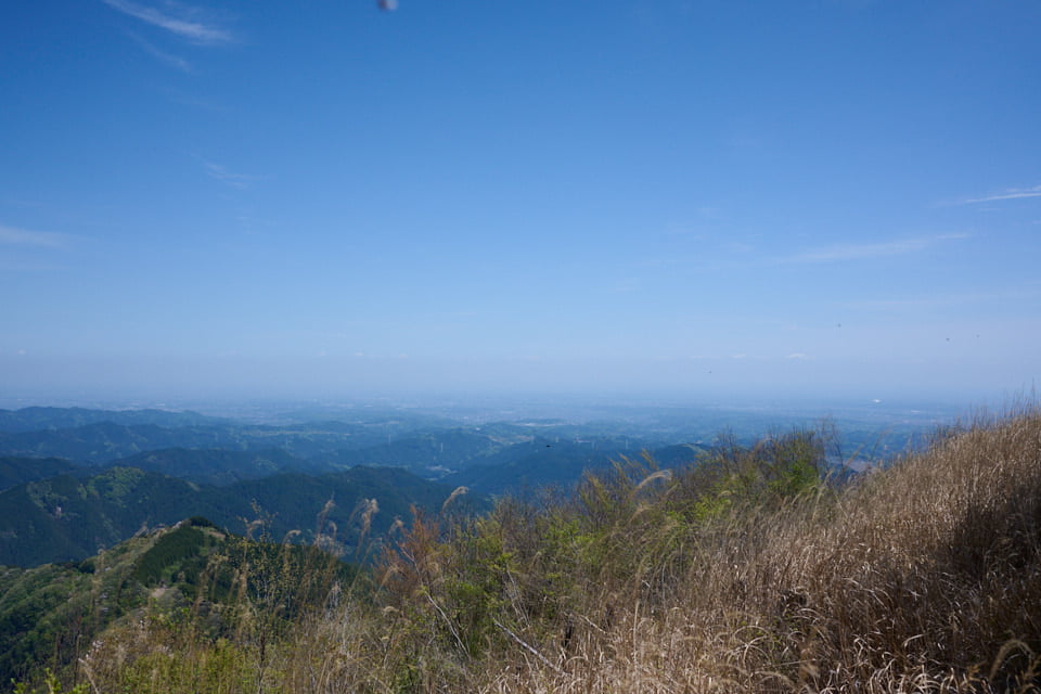 山頂からの風景