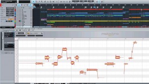 ▲CELEMONYと共同開発したARAエクステンションで、Melodyneを立ち上げたところ。新たにボーカル・データを転送する必要はなく、ワンアクションですぐに使用可能となる。また、編集終了後には、その場でオーディオ・データが書き出される