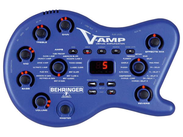 ギターエフェクター　BEHRINGER V-AMP