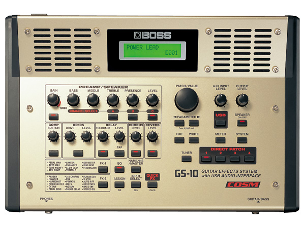 【動作品】Boss GS-10 ボス エフェクター 即購入可】BOSS GS-10 マルチエフェクター