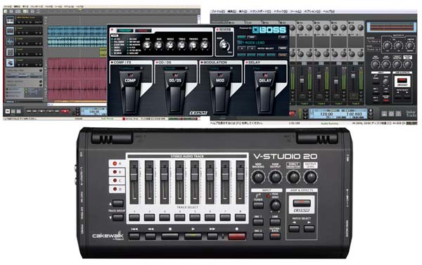 【エレキギター用インターフェース】Roland V-STUDIO 20