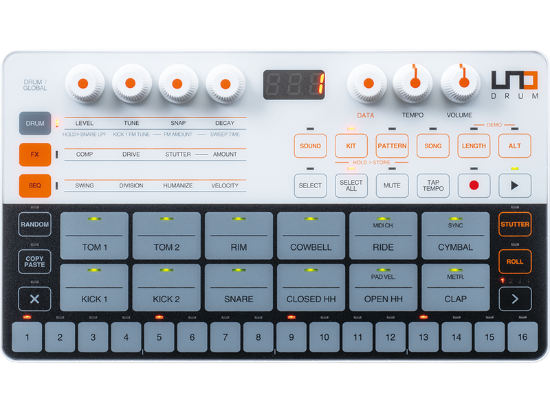 IK MULTIMEDIA Uno Drum」製品レビュー：アナログ音源＋PCM音源搭載の ...