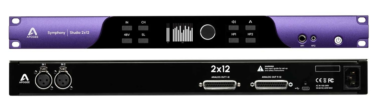 Apogee、最新DACチップを搭載したSymphony Studioシリーズをリリース
