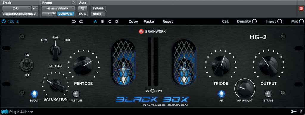 PLUGIN ALLIANCE Black Box Analog Design HG-2