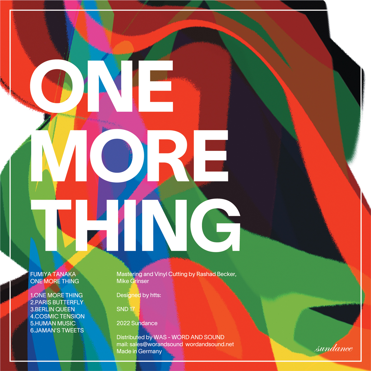 One More Thing   （Second Part）』
