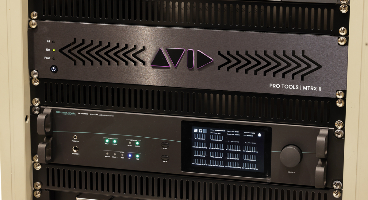 Avid Pro Tools | MT RX II、DirectOut TECHNOLOGIES PROD IGY.MC