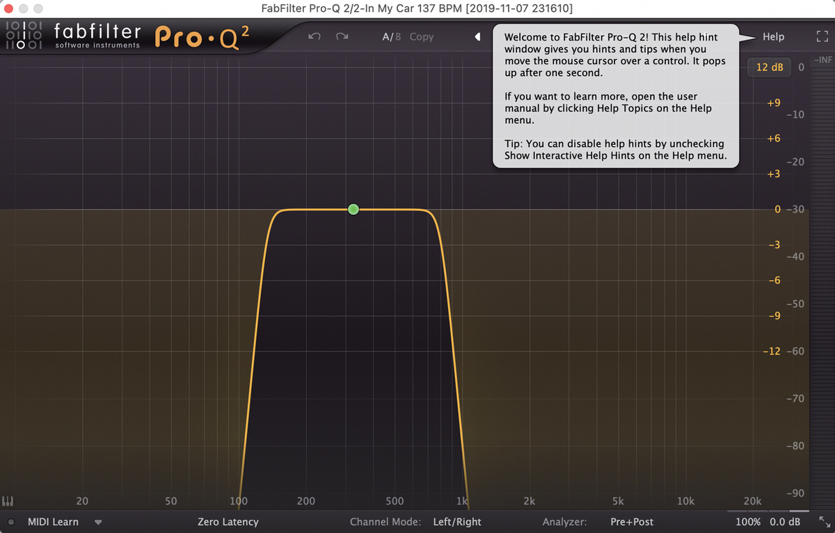 FA BFILTER Pro-Q 2