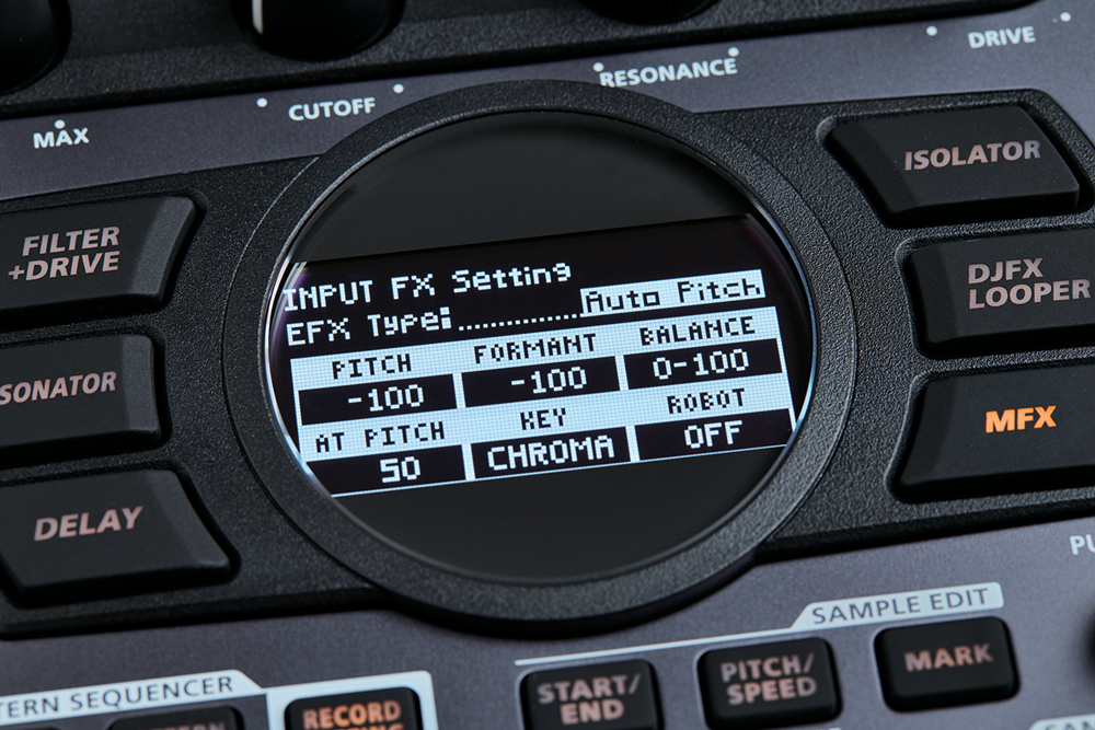 INPUT FX画面