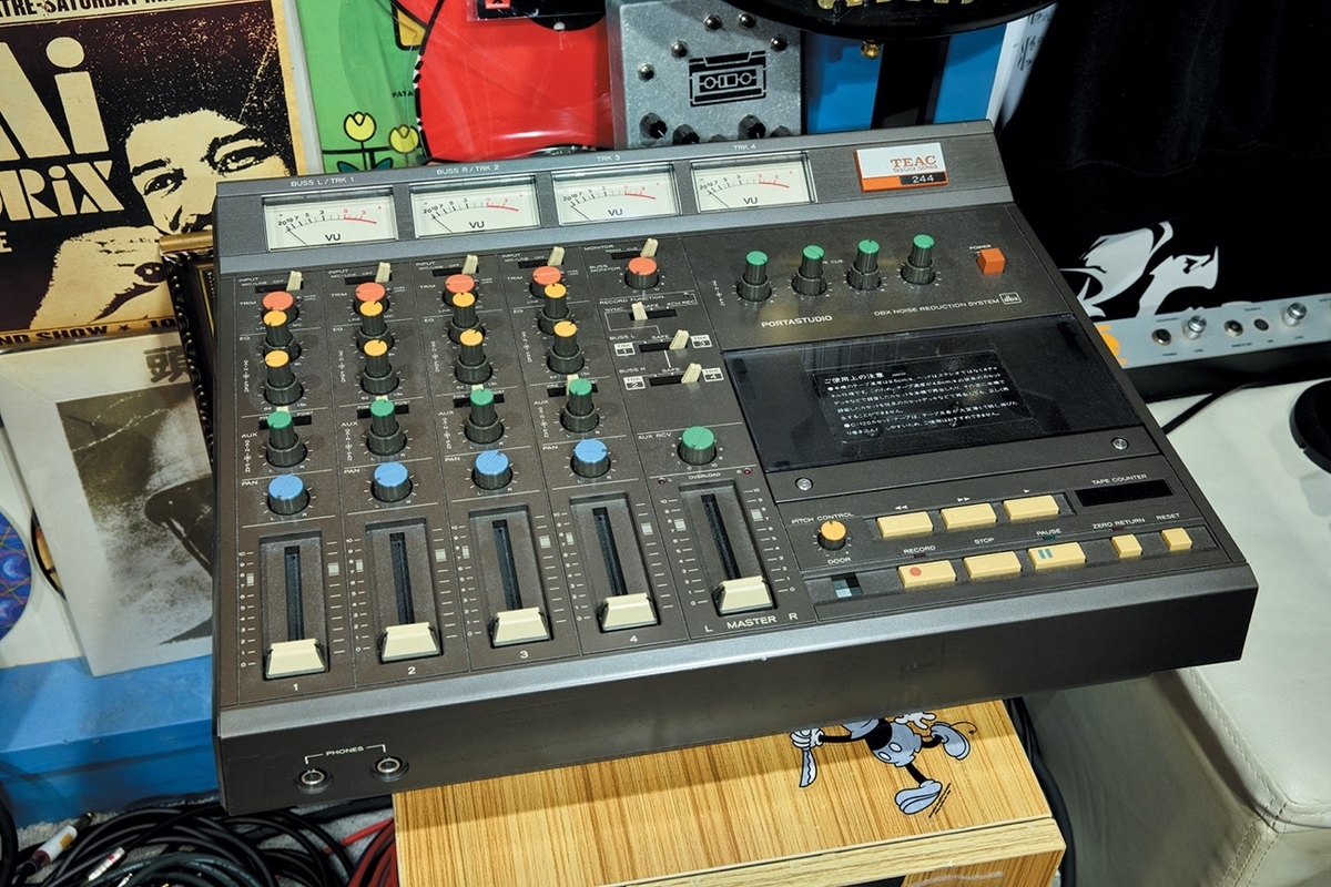 カセットMTRのTEAC 244